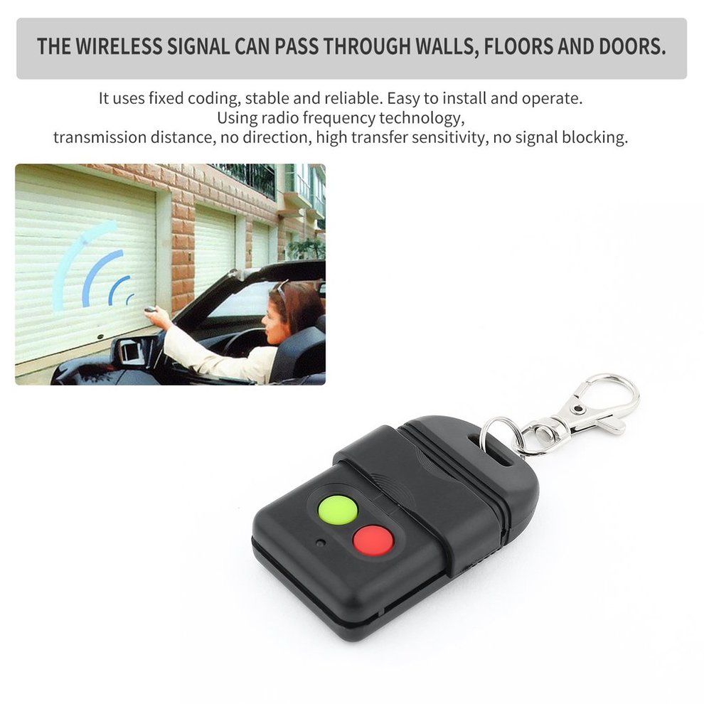 10pcs Wireless Auto Copy Remote Control Duplicator 330mhz Face To Privacy Garage Doors Key Gate