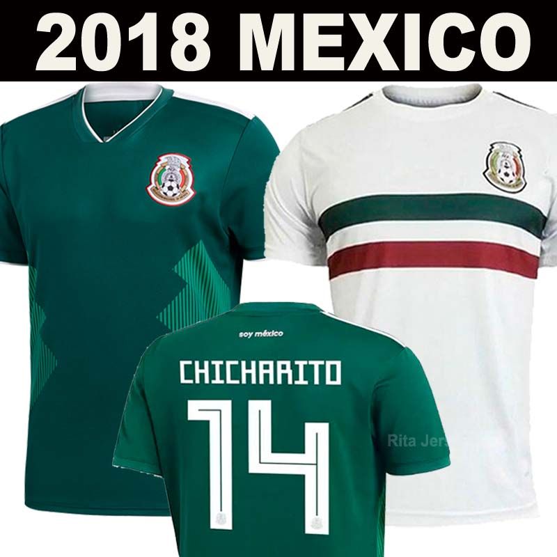 2019 2018 MEXICO National Team Soccer Jerseys CHICHARITO LOZANO CHUCKY DOS SANTOS PERALTA