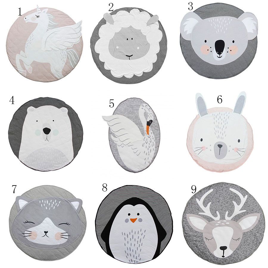 Acheter Ins Bebe Bebe Tapis Rampants Renard Cerf Licorne Lapin Cygne Lion Jouer Jeu Tapis Decoratif Rampant Couverture Enfants Chambre Tapis Tapis 13 Styles C4439 De 13 05 Du Hltrading Dhgate Com