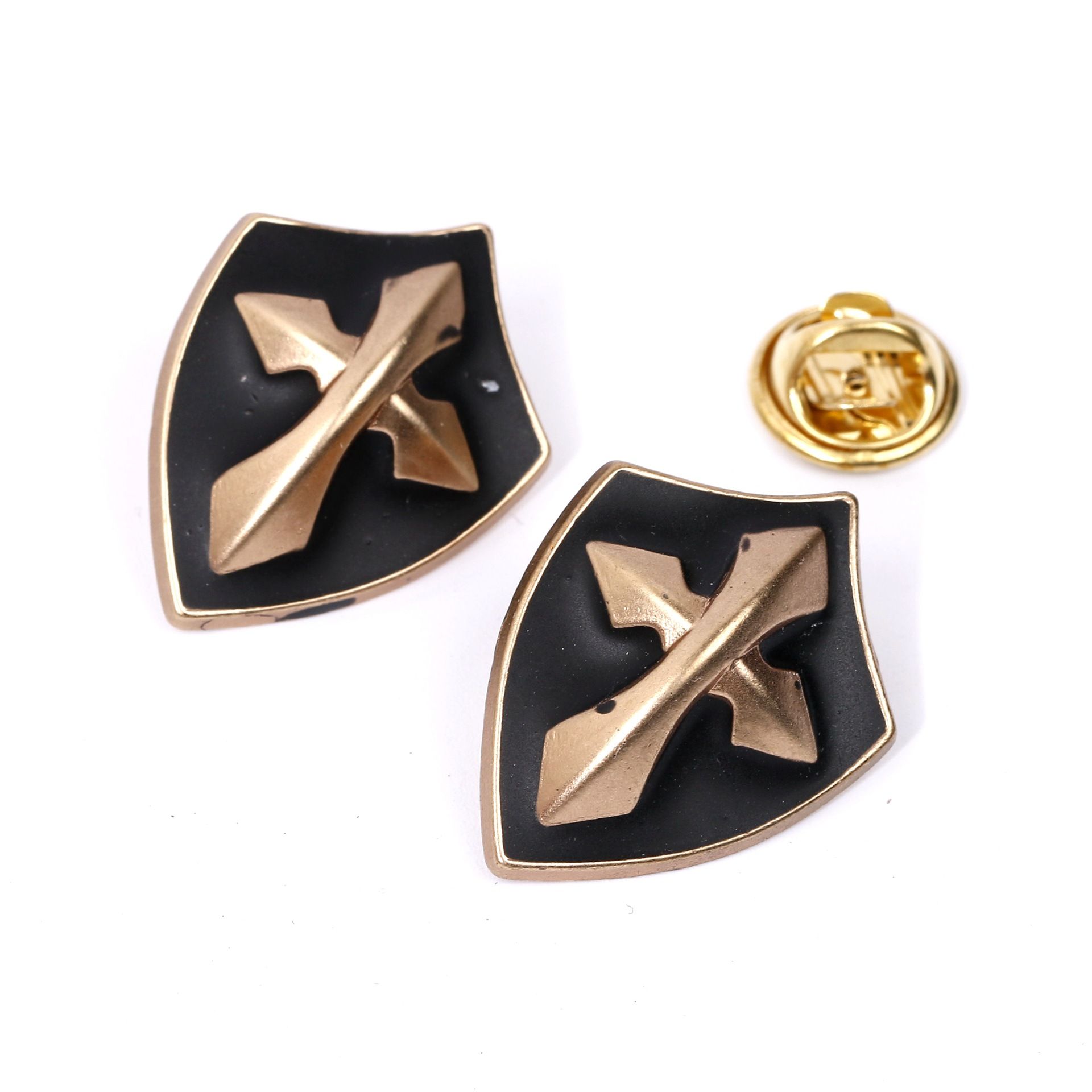 Großhandel 30 Teile Los Schild Kreuz Brosche Farbe Emaille Großhandel 30 Teile Los Schild Kreuz Brosche Farbe Emaille Broschen Männer Und Frauen Anzüge Kleid Hut Kragen Brosche Pins Schal Schnalle Geschenk Von