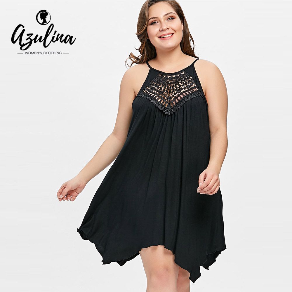 Spaghetti Strap Trapeze Dress