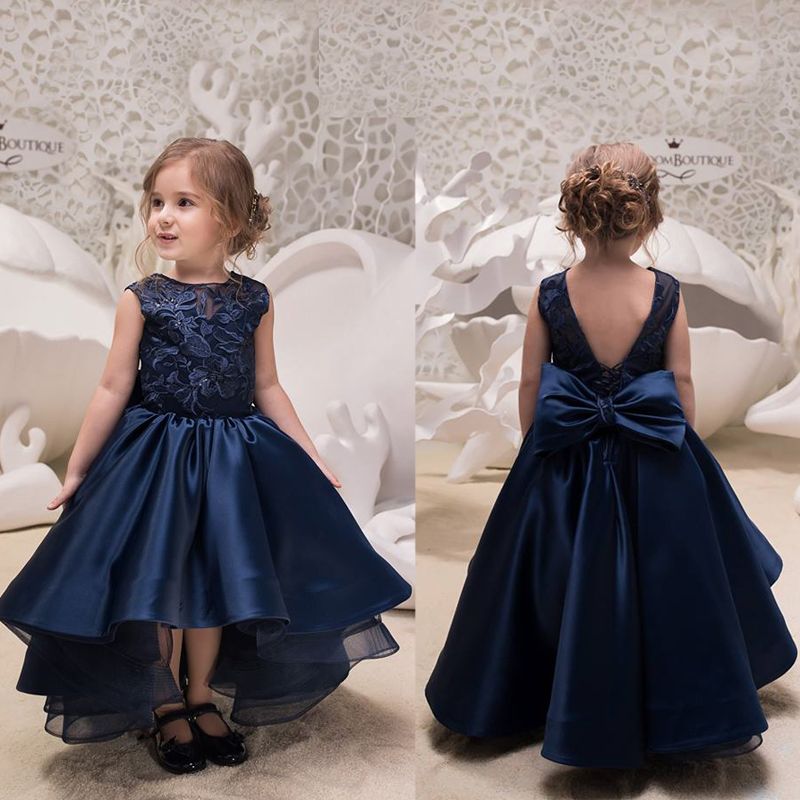 navy blue christmas dress girl