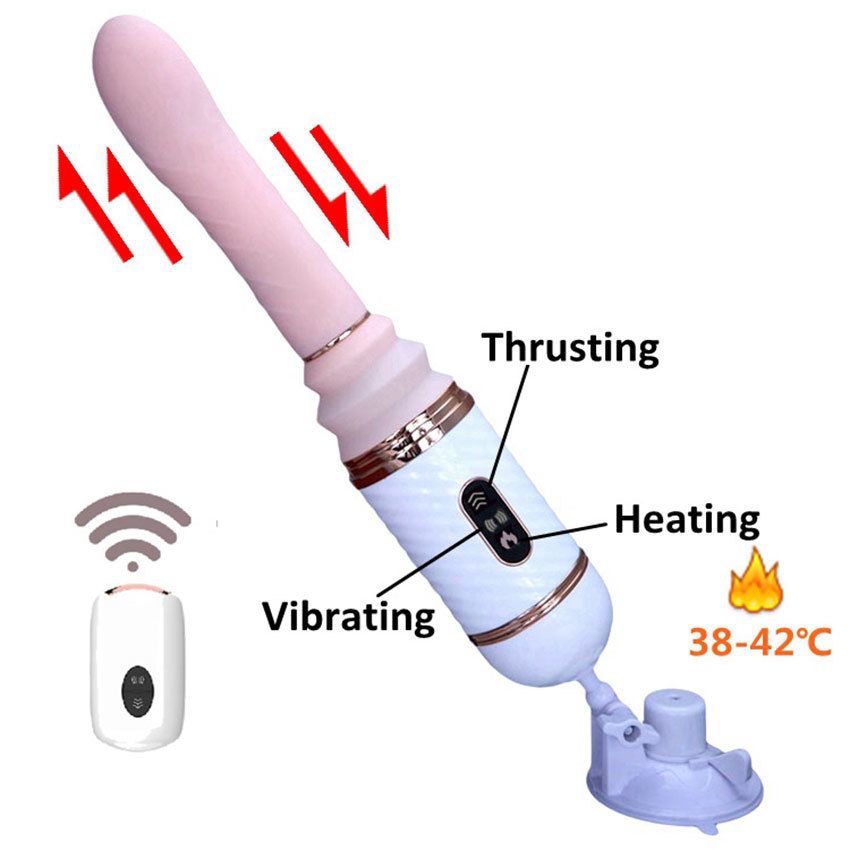 Small Portable Remote Control Thrusting Heated Vibrating Dildo Gun Sex Machine Rechargeable Extend Penis Vibrator Erotic Sex Toy D18111203 Wahl Vibrators Small Portable Remote Control Thrusting Heated Vibrating Dildo Gun Sex Machine Rechargeable Extend Penis Vibrator Erotic Sex Toy D18111203 Wahl Vibrators