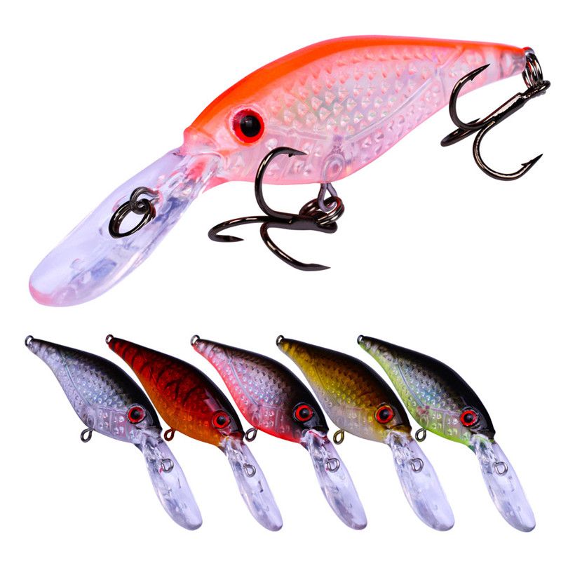 2021 Catfish Crank Bait Freshwater Fishing Lure 8.2cm 4.5g Uniquely
