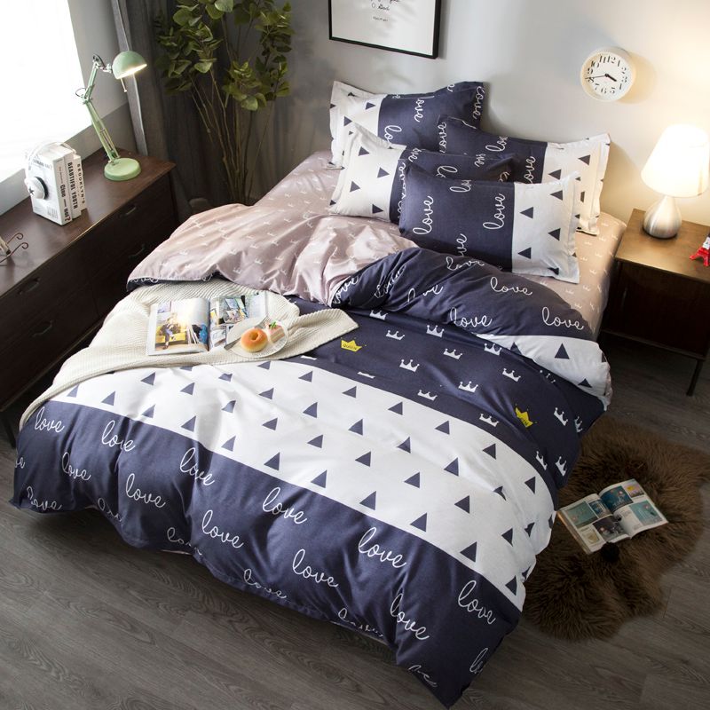 High Quality Bedding Set Pillowcase Duvet Cover Sets Twin Full High Quality Bedding Set Pillowcase Duvet Cover Sets Twin Full Queen King Sizes Bed Gift Modern Style Red From