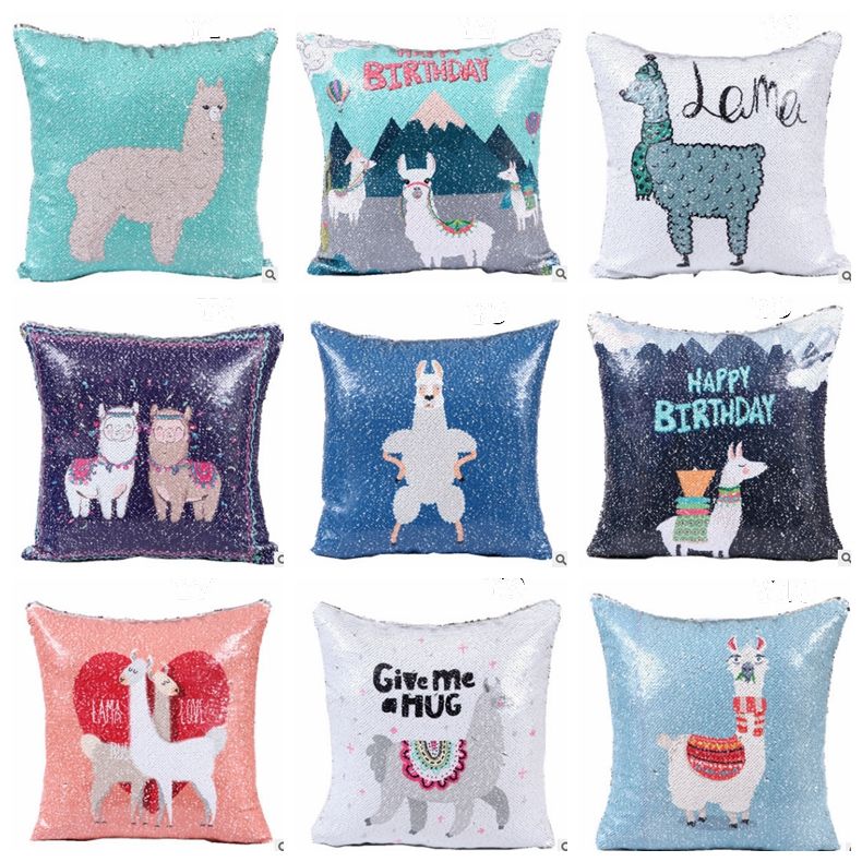 Sequins Pillow Covers DIY Alpaca Throw Pillow Case Decorative Simple Diy Decorative Pillow Covers Sequins Pillow Covers DIY Alpaca Throw Pillow Case Decorative Simple Diy Decorative Pillow Covers