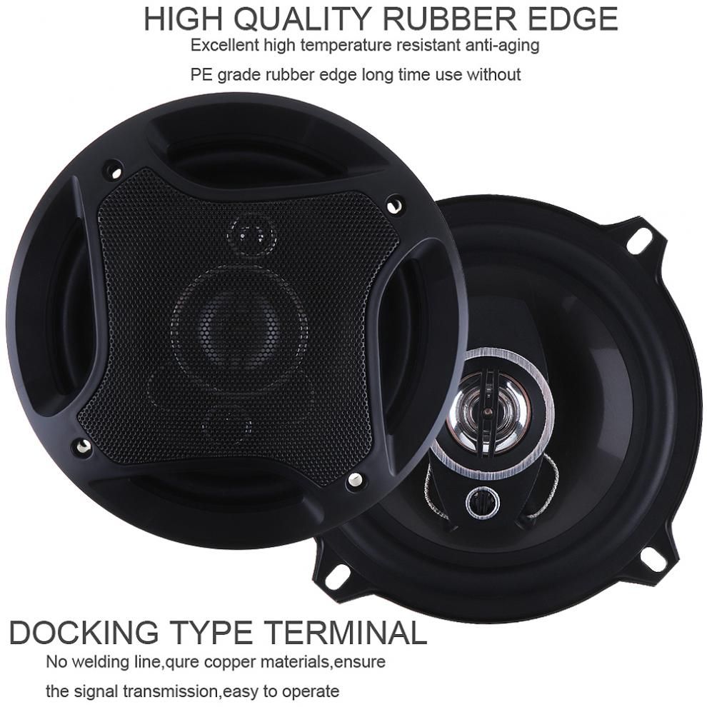 Car Audio Speakers 5 Inch 120W 3 Way Car Hifi Speaker Coaxial Horn Full Range Frequency Auto Automobile Audio Music Stereo Car Hifi Speaker Speaker Coaxial ...