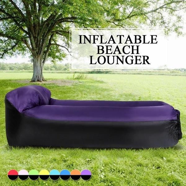 Inflatable Lounger Portable Air Beds Sleeping Sofa Inflatable Lounger Portable Air Beds Sleeping Sofa