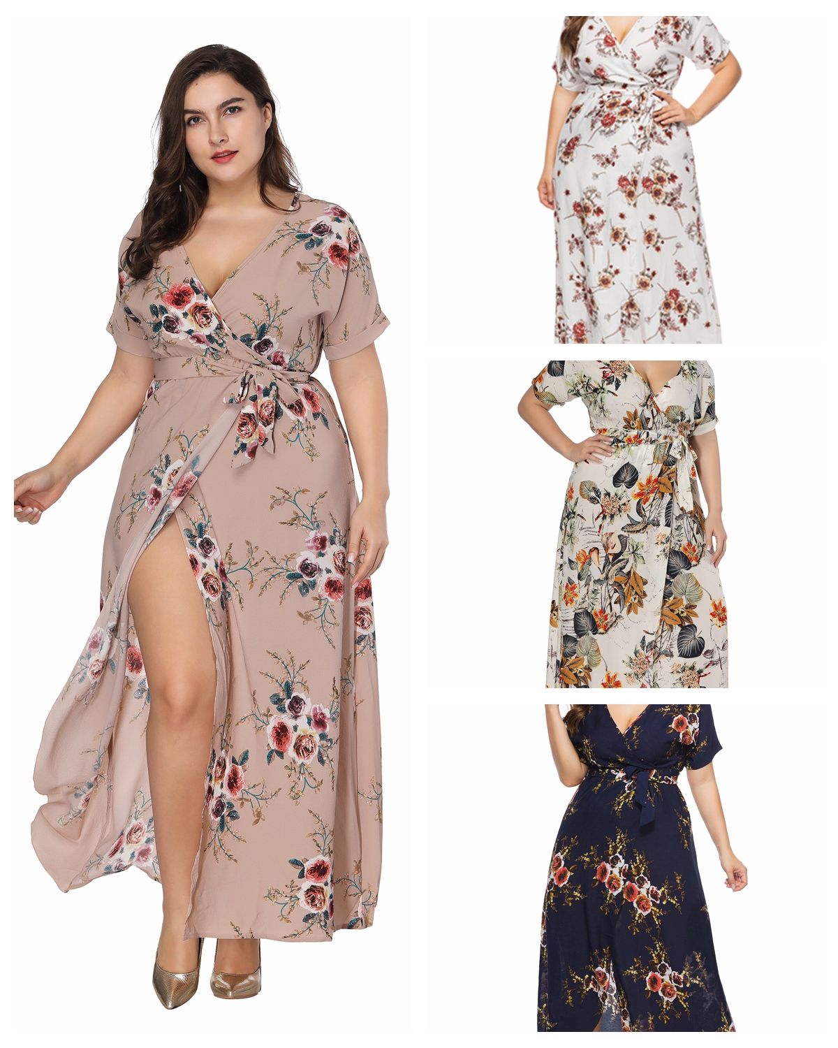 Plus Size Bohemian Maxi Dresses ...