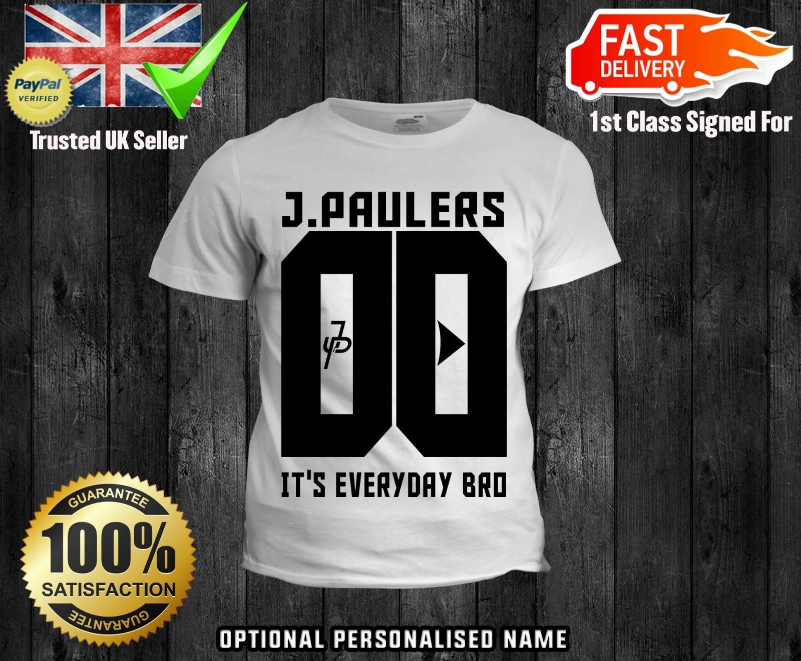 Kids T Shirt Jake Paul Logan Logang Jp Youtuber Maverick Team 10 Roblox Jpauler - 