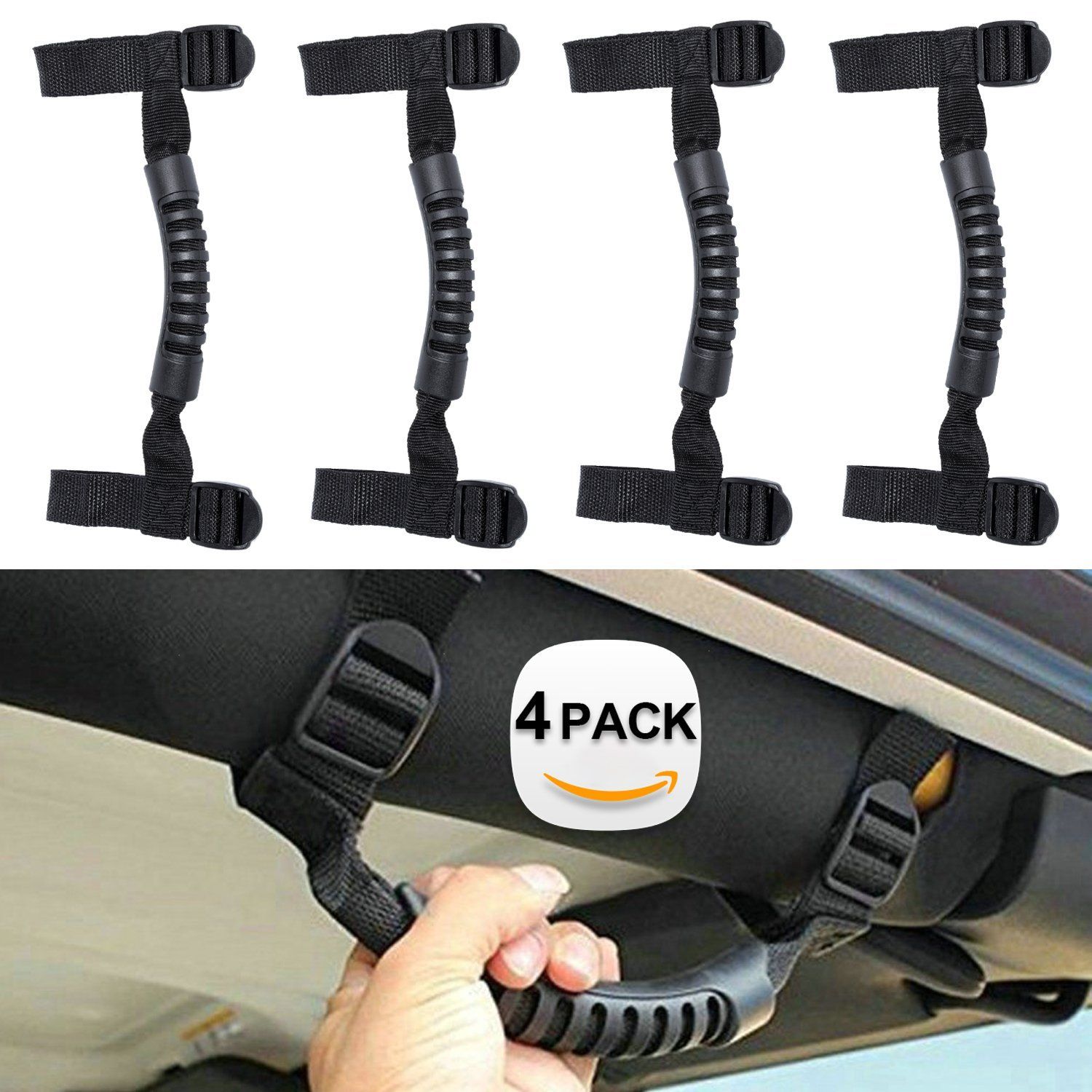 4 X Grab Handles Grip Handle For Jeep Wrangler YJ TJ JK JKU Sports