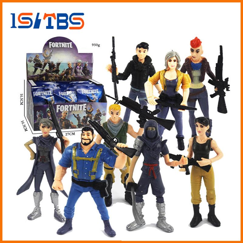 Grosshandel Fortnite Series Dolls 24 Teile Schachtel Handgefertigte - grosshandel fortnite series dolls 24 teile schachtel handgefertigte fortress night 4 5 zoll mit waffe puppe spielzeug mobel zubehor kinder weihnachten