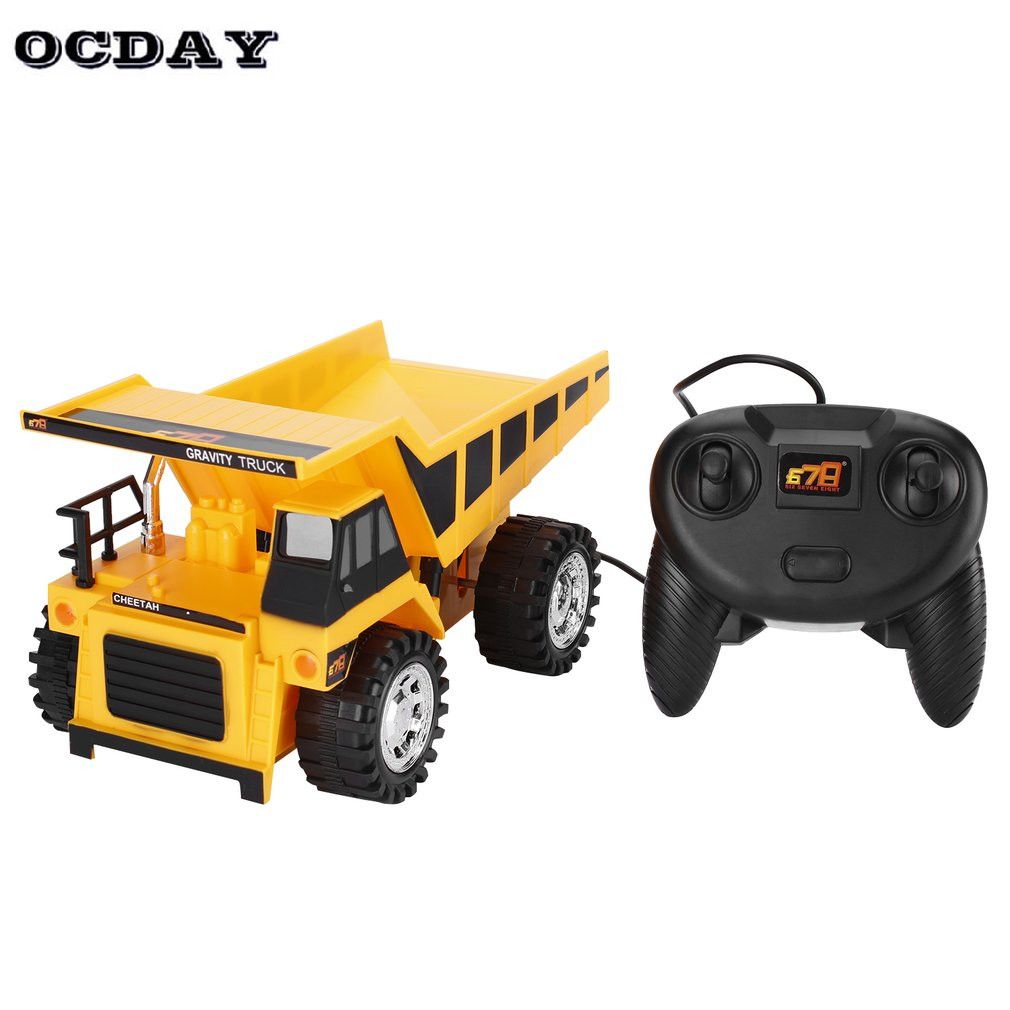 rc trucks bulldozer charging rtr dump car remote control rc truck