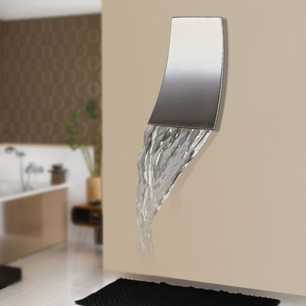 Best Quality Wall Mounted Waterfall Bathroom Faucet Chrome Brass Best Quality Wall Mounted Waterfall Bathroom Faucet Chrome Brass Spout Vanity Sink Mixer Tap At Faucets Dhgate Com