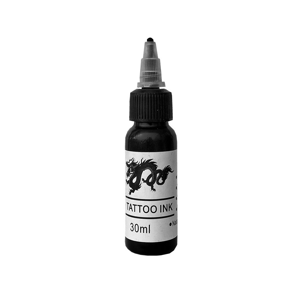 Professional Tattoo Ink Supply 1oz Black Tattoo Ink 30ml Black Color