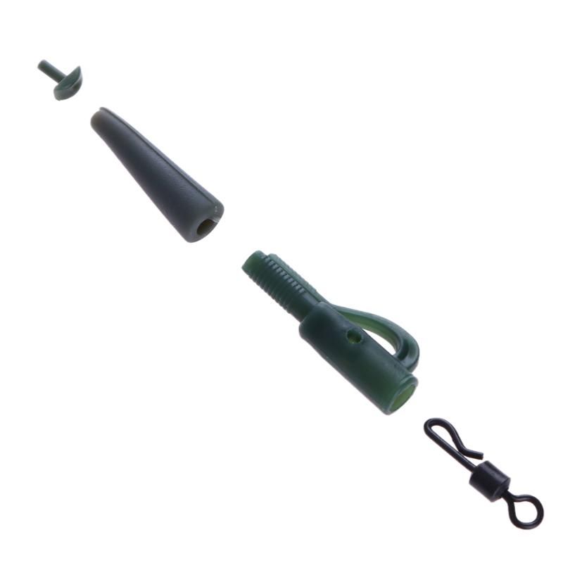 2020 Fishing Terminal Tackle Safety Lead Clips Carp Fishing Tackle