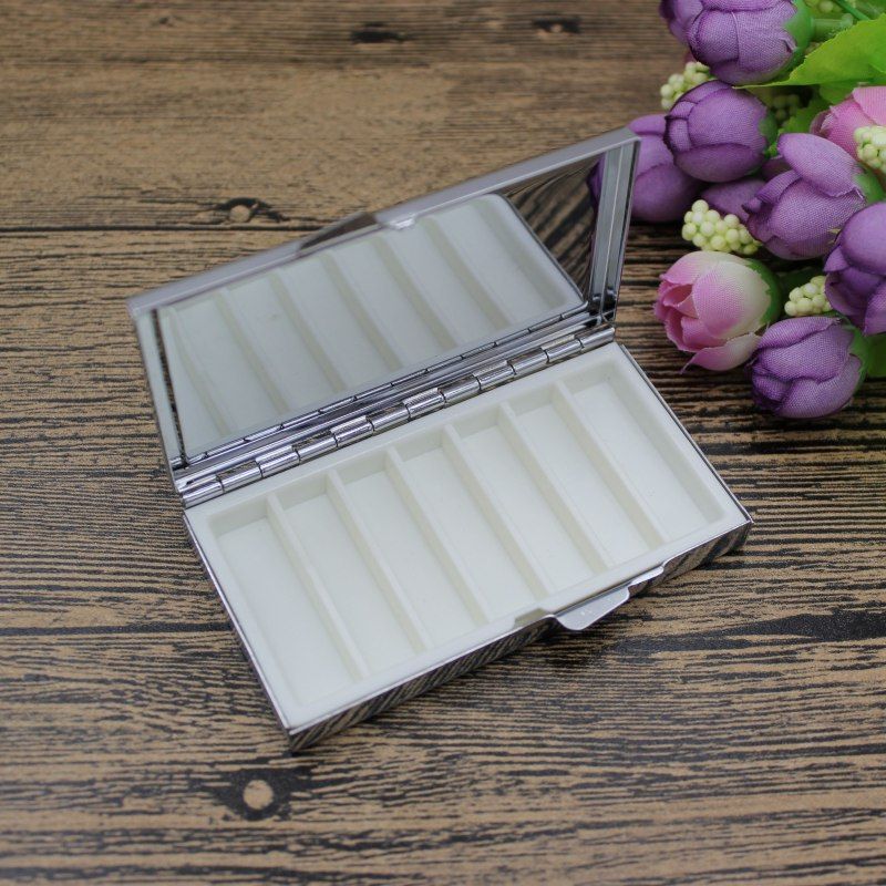 Seven Days Decorative Pill Box Cute Size For Purse Metal Locking New Decorative Pill Boxes For Purse Seven Days Decorative Pill Box Cute Size For Purse Metal Locking New Decorative Pill Boxes For Purse