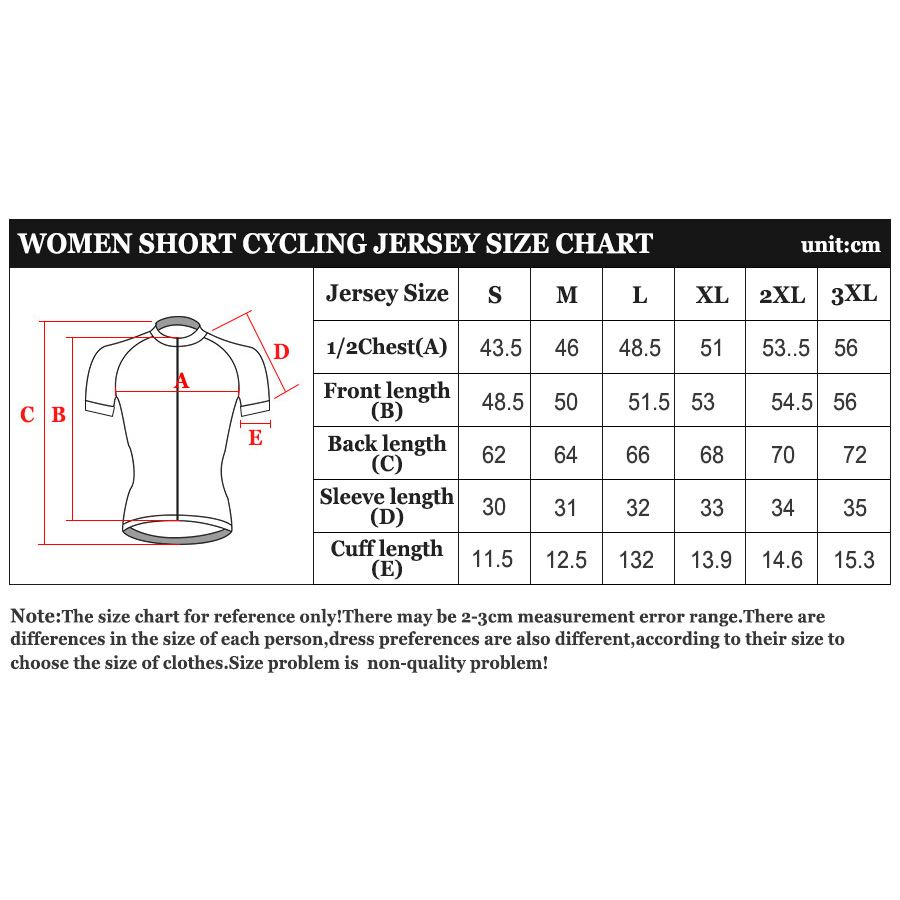 Dhgate Jersey Size Chart