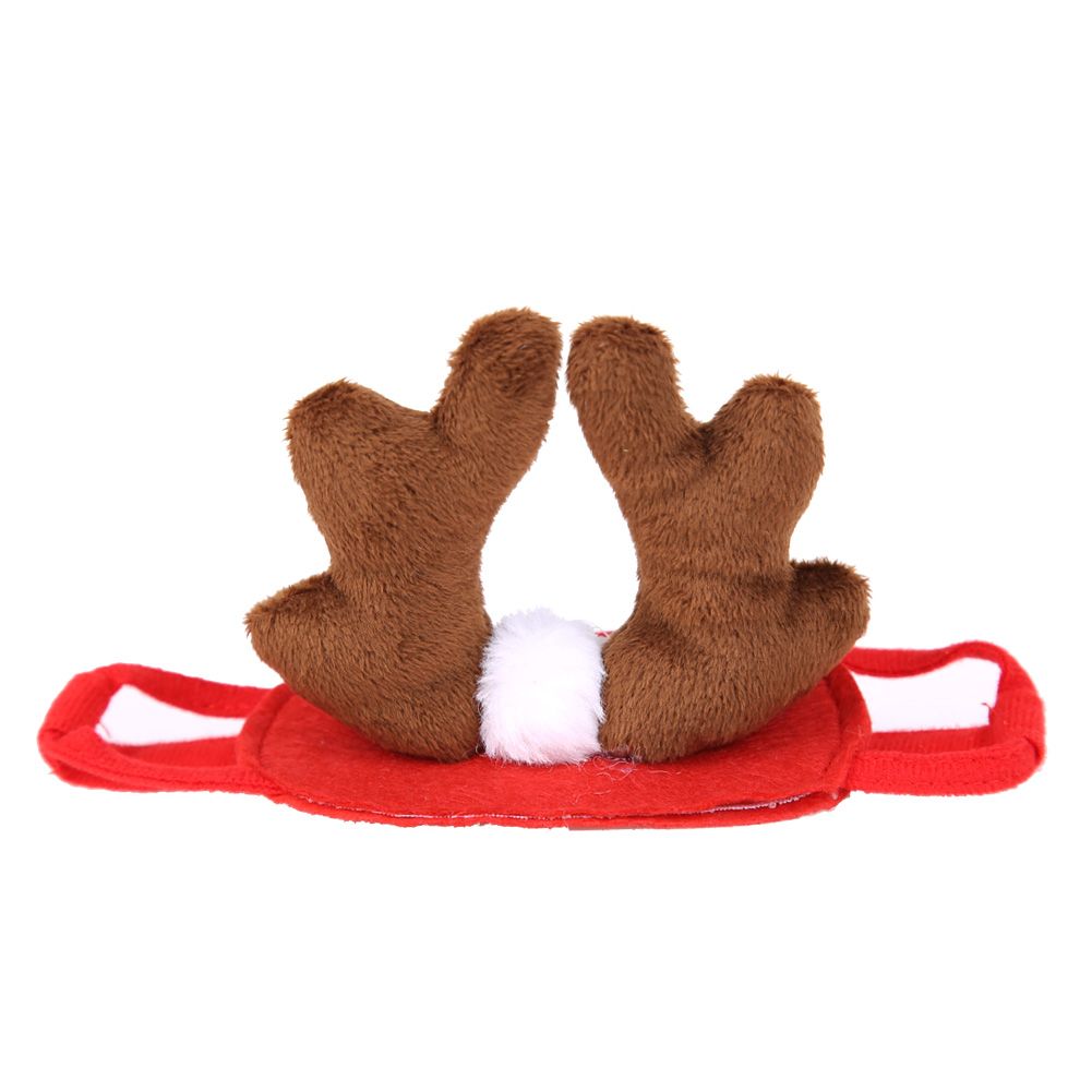 2018 Supplies Dog Accessories 34 40 Cm Adjustable Pet Dog Cat Christmas Antlers Hats Doggy Funny Hat Puppy Caps Grooming Dogs Cats From Toy1234