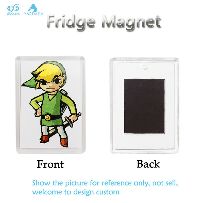 Custom Printed Magnetic Photo Frame Acrylic Fridge Magnet Decor Custom Printed Magnetic Photo Frame Acrylic Fridge Magnet Decor Refrigerator Sticker With Your Own Picture Insert Whole Magnets