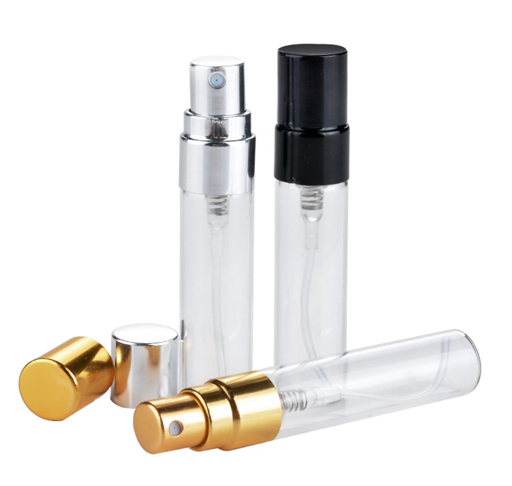 mini Bouteilles avec Atomiseur confortables /à porter Jeu de Flacons Vaporisateurs avec Mousquetons 50 mL EUROXANTY Lot de 6
