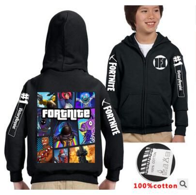 kupit optom fortnite tolstovki malchikov detskaya odezhda s dlinnym rukavom fleeve fortnite molodezhi chernyj balahon pullopver flis teplyj tolstovka detskaya - fortnite hoodie boys
