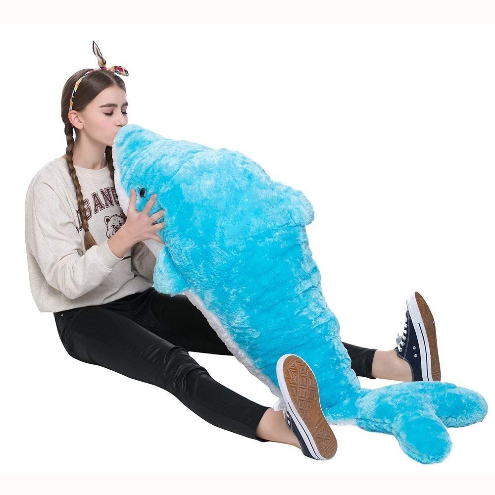 life size dolphin stuffed animal