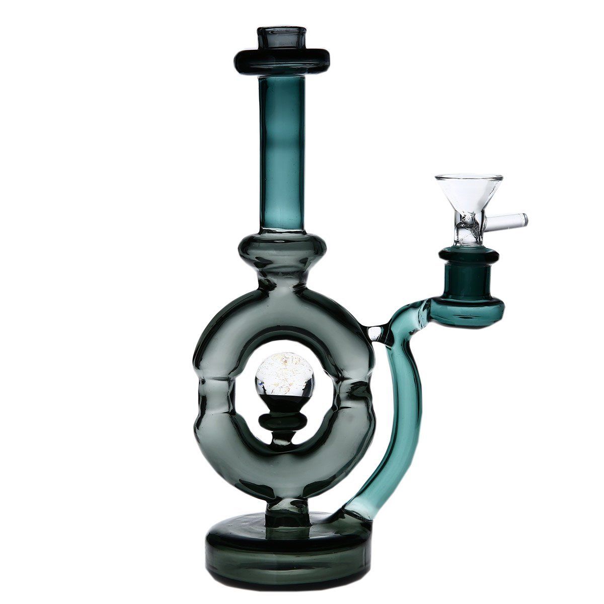 2018 Bongs 22cm Tall Nexus Glass Pipes 14.4mm Joint Two Function Oil