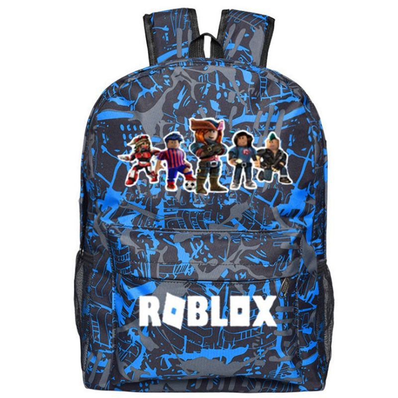 roblox backpack new design thunder cartoon printing school backpack roblox new design