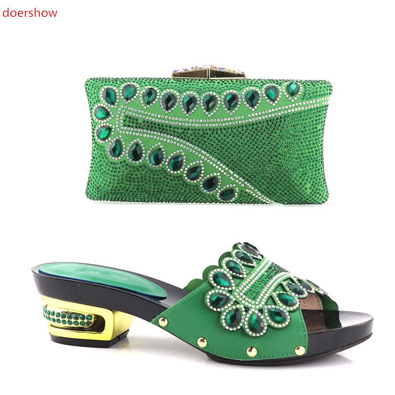 italian matching shoes and bags set