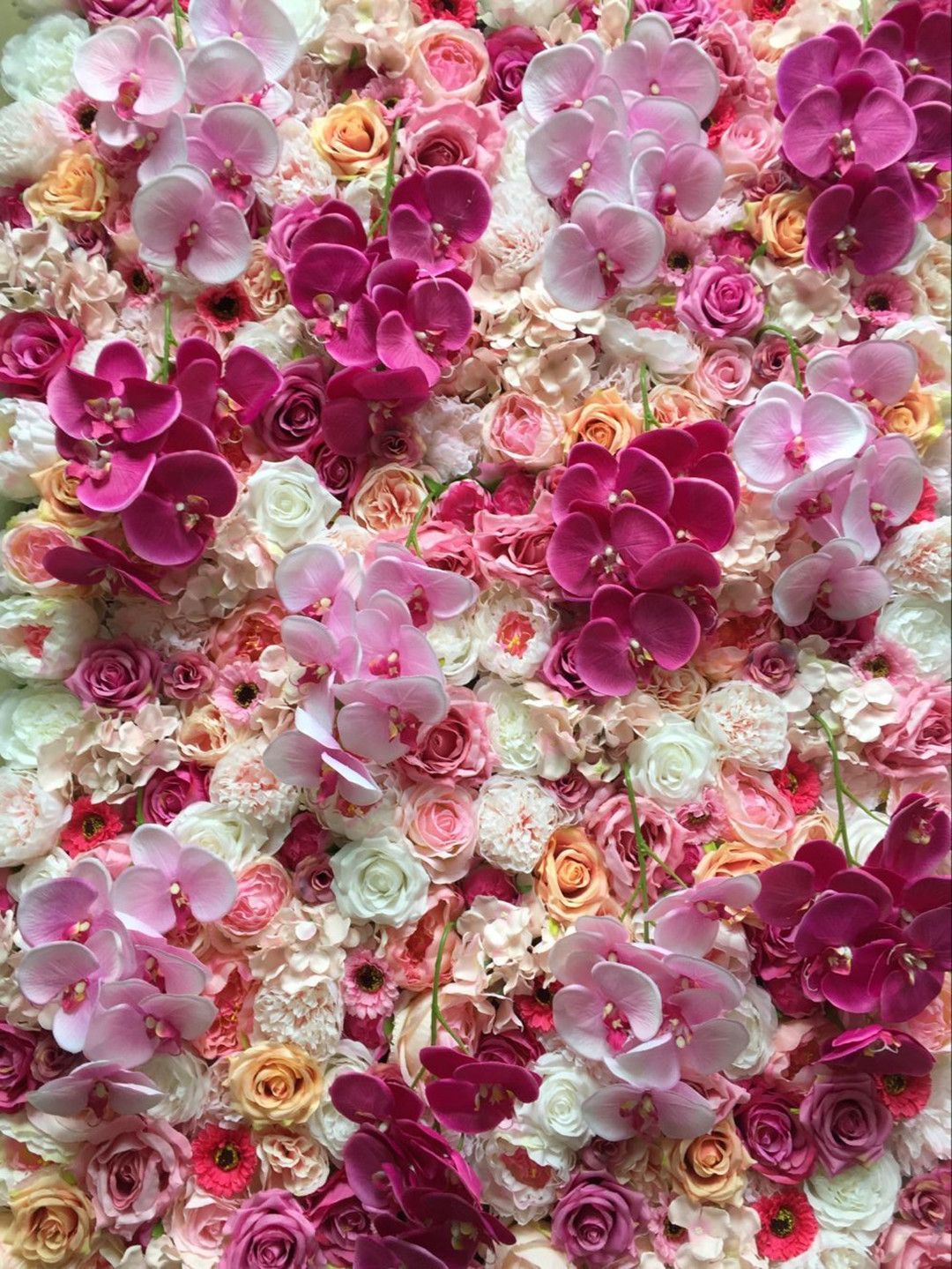 2019 3D Artificial Flower Wall Fake Flower Table Runner Wedding