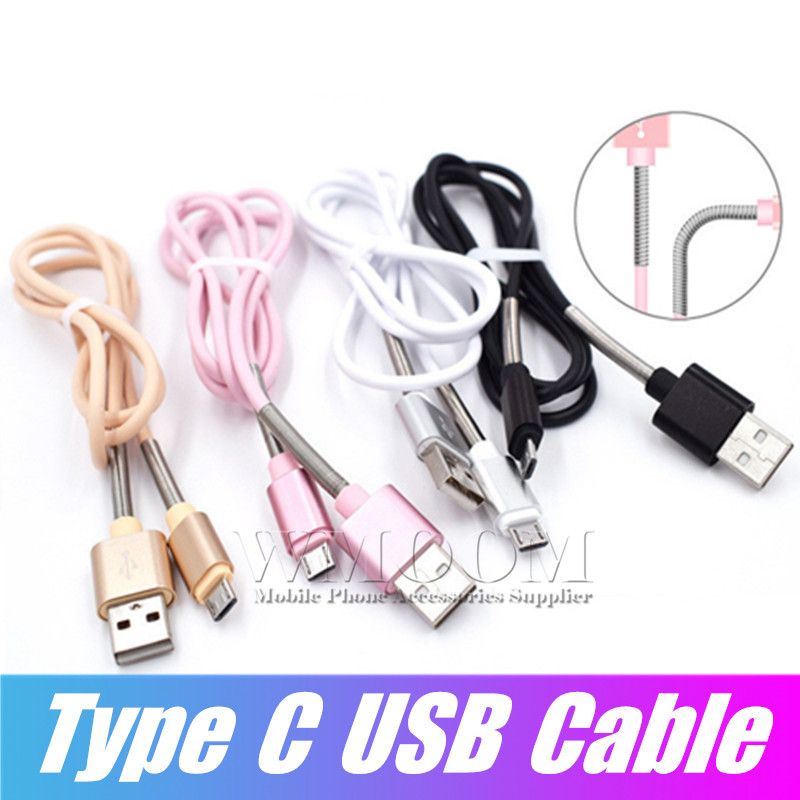 Micro Usb Type C Cable For Galaxy Note 9 S8 High Quality 1m 3ft