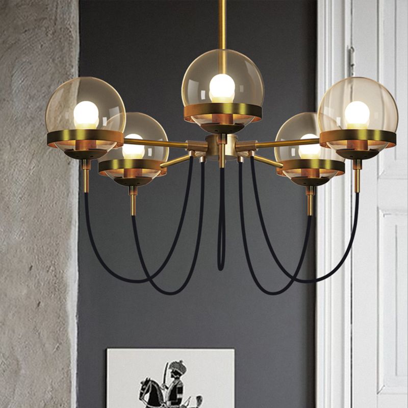 Modern Pendant Light Chandelier Modo Jason Miller Lamps Glass Ball Hanging Lighting Fixtures