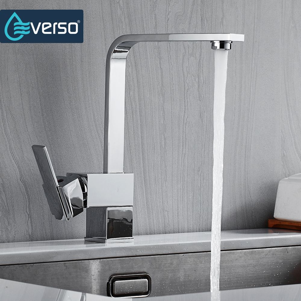 EVERSO 360 Drehen Küche Waschbecken Wasserhahn Küche Mischbatterie Wasserhahn Schwarz Taps Torneira EVERSO 360 Drehen Küche Waschbecken Wasserhahn Küche Mischbatterie Wasserhahn Schwarz Taps Torneira