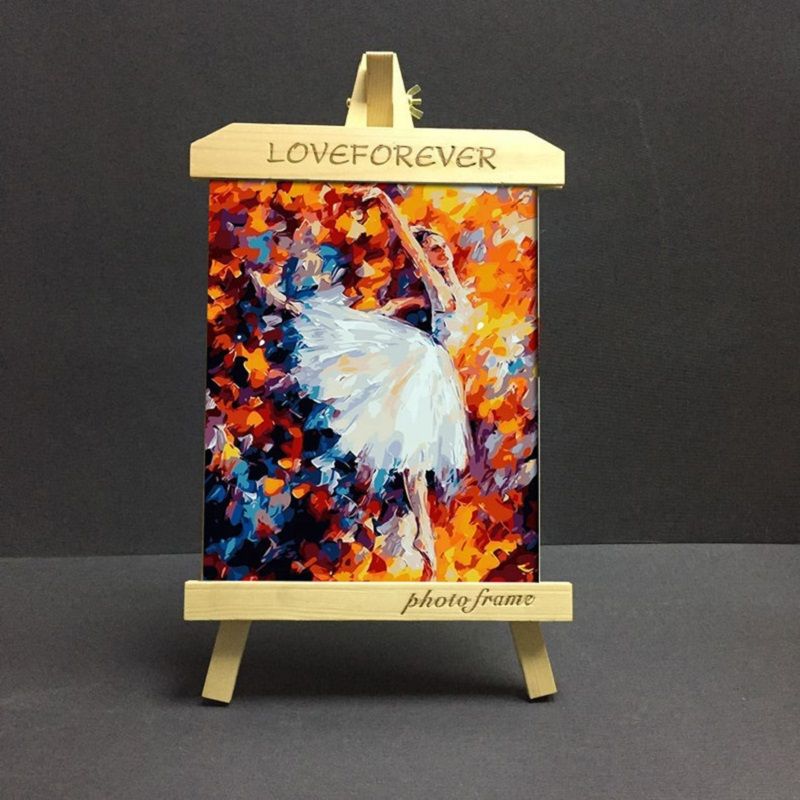 2018 creative wood artist tripod photo frames painting easel for