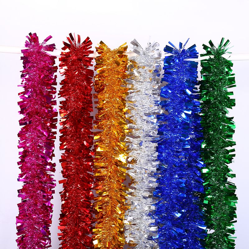 Width 13cm Solid Color Ornaments Garland Ribbon Tinsel Hanging