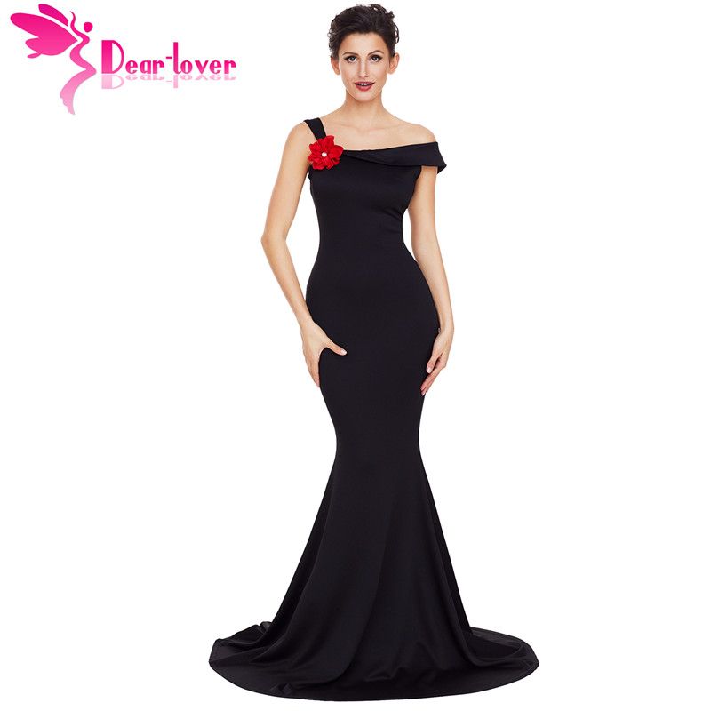 Amant Élégante Cher Longue Épaule Robe Acheter Sirène Asymétrique 80wPkXnO