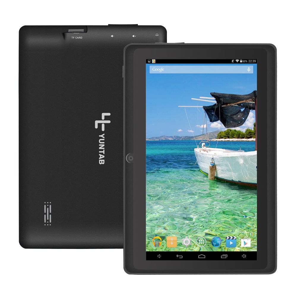 <b>Yuntab 7</b>-дюймовый <b>Q88</b> планшет Allwinner A33 Quad Core 512