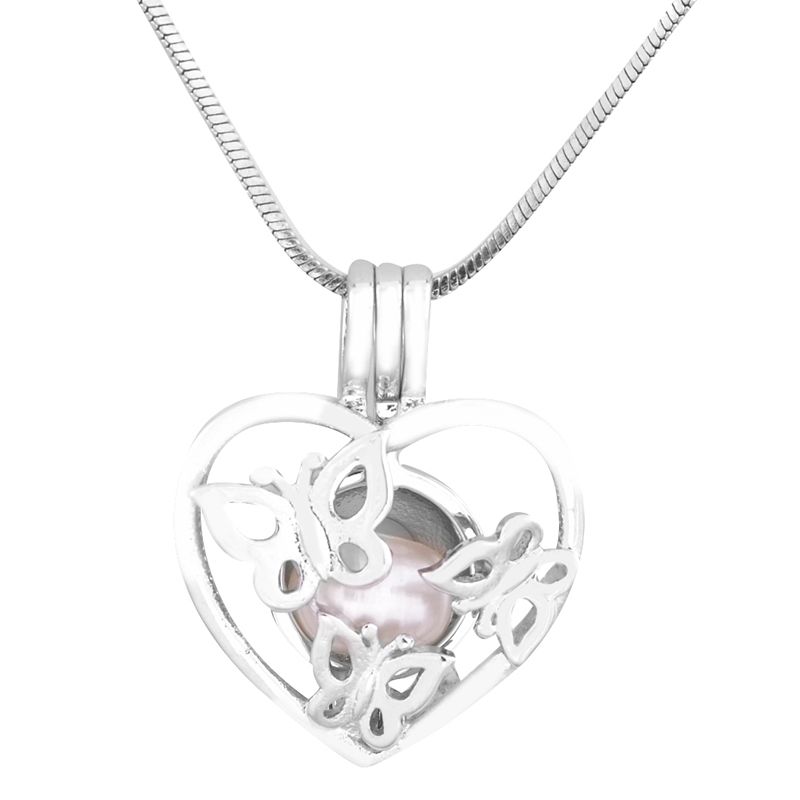 2019 Erfly Shape Fashion Hot Silver Cage Pendants Beads Pearl 2019 Erfly Shape Fashion Hot Silver Cage Pendants Beads Pearl Pendant Essential Locket For Necklace P185 From Gemsnorm 1 38 Dhgate Com