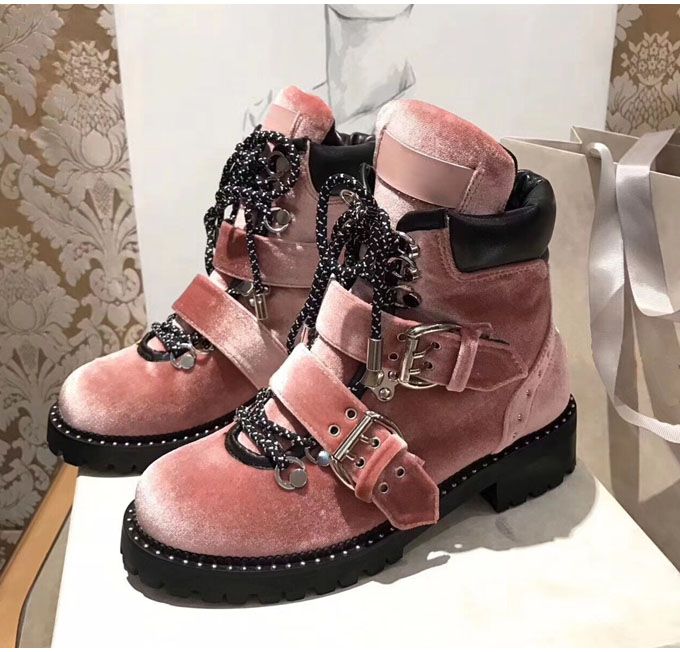 velvet booties fall 2018