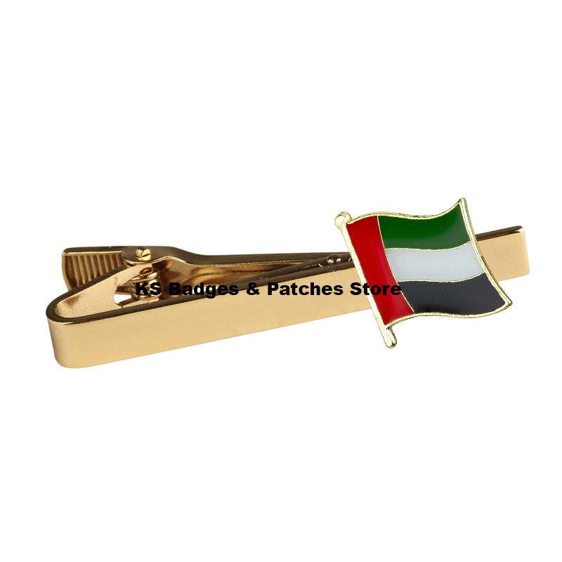 The Flag Shop Indian Flag Gold-Plated Brass Tiepin for Clothing Accessories