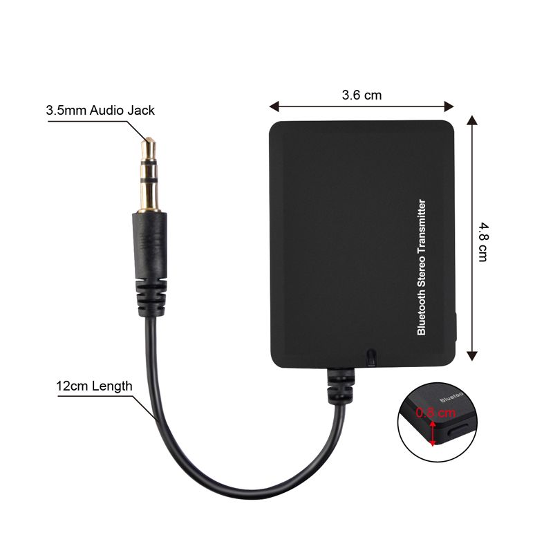 Acheter Transmetteur Bluetooth Sans Fil Audio 35mm A2dp Double