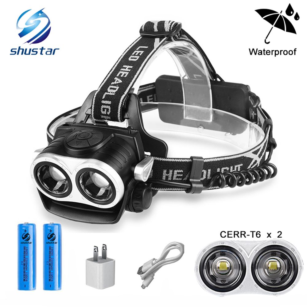 DEL Lampe au Chapeau Lampe De Poche Lampe frontale Lampe Phares à piles