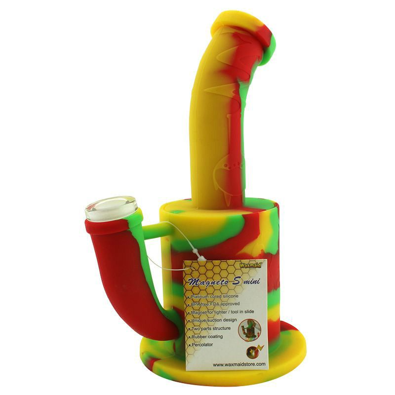 2020 Bong Water Pipe Portable Silicone Water Bong Smoking Dab Rig