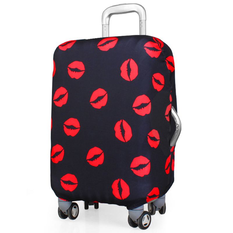 2020 Suitcase Protective Cover Luggage Cover M 24 Red Lips From