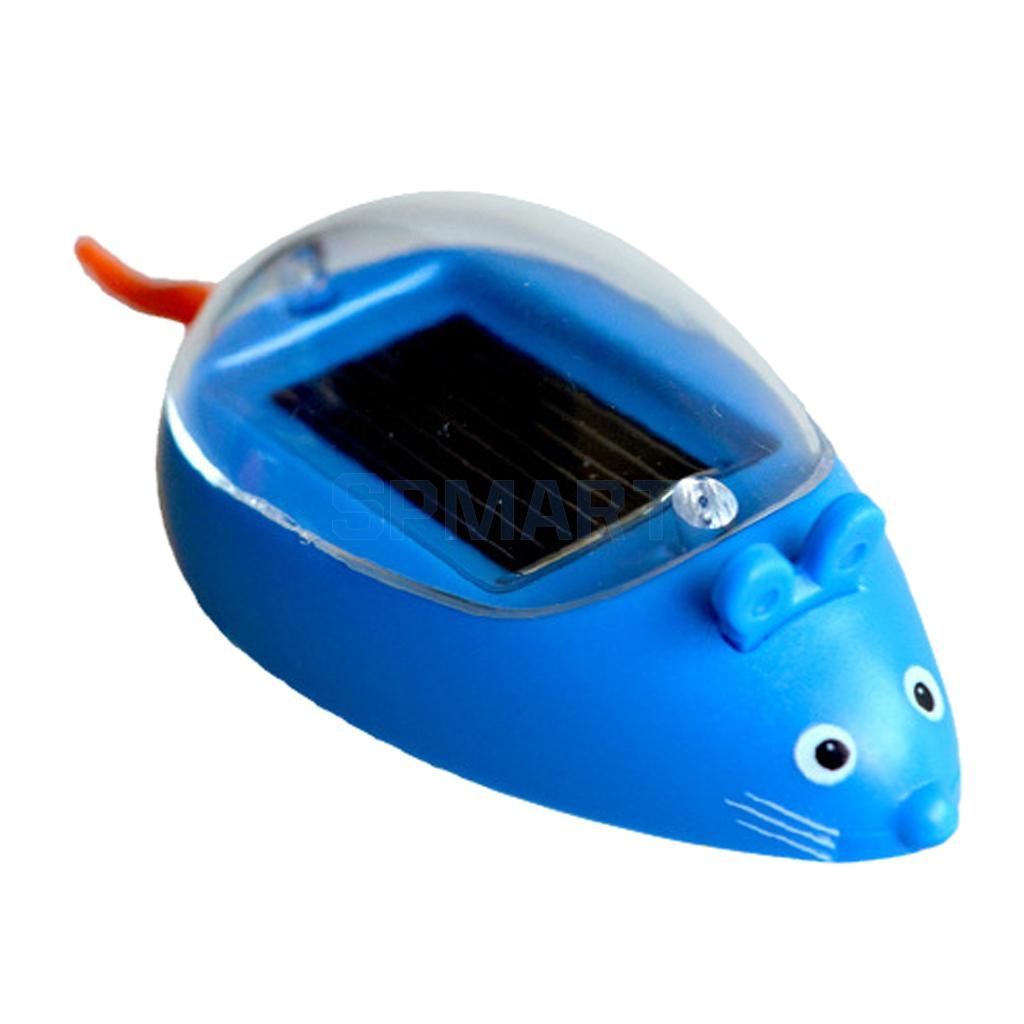 kids solar powered toy mini solar mouse children educational robot solar mouse