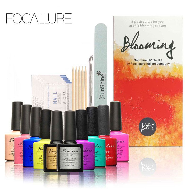 Focallure Pro Soak Off Nail Gel Polish Starter Kit Soak Off Gel Top Focallure Pro Soak Off Nail Gel Polish Starter Kit Soak Off Gel Top