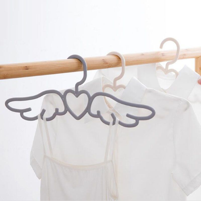 2018 Fly Angel Plastic Clothes Shirts Hanger Cute Pretty White Grey 2018 Fly Angel Plastic Clothes Shirts Hanger Cute Pretty White Grey Loving Heart Scarf Underwear Dress Rack Qw7443 From Easy Deal 1 36 Dhgate