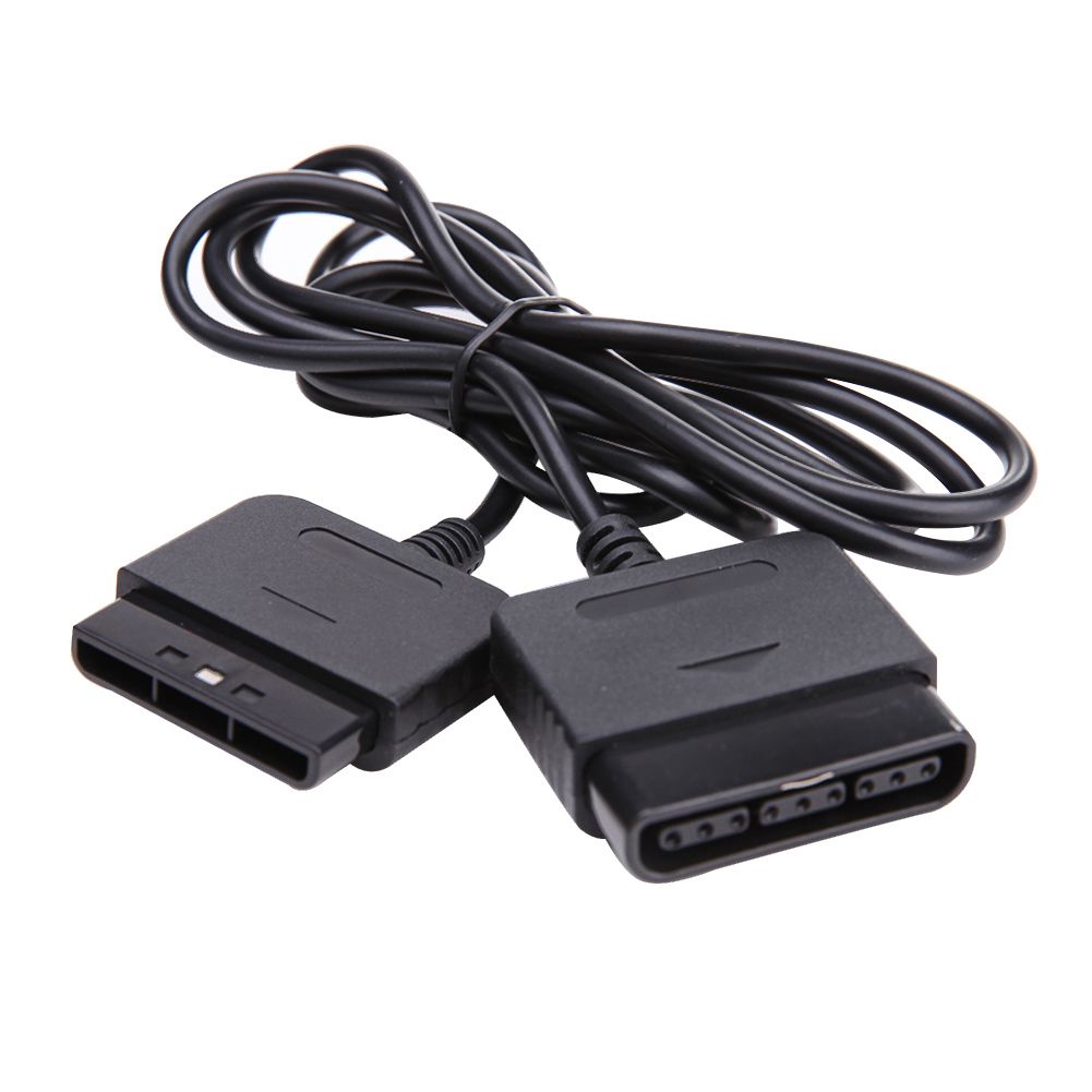 1.5m Gamepad Game Controller Extension Cable Cord For Playstation 2 PS1