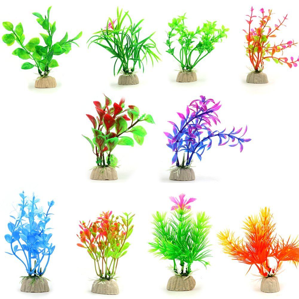 Artificial Aquarium Plants Small Size 4 To 4 5 Inch Approximate
